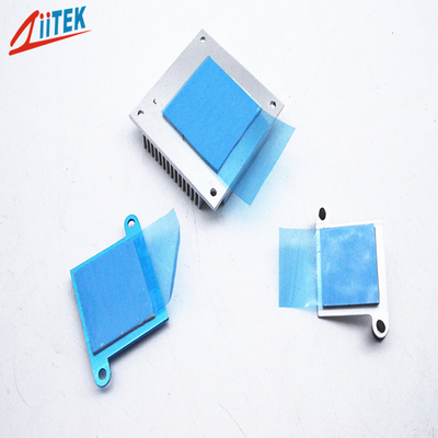 1.25mm Led Panel Light Thermal Conductive Silicone Pad 75±5 Shore 00