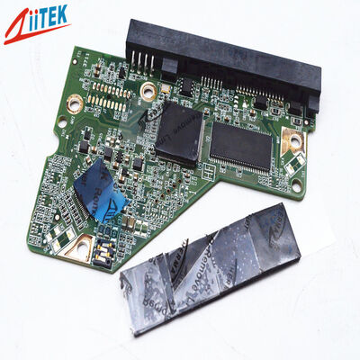 Miếng đệm cách nhiệt silicon nhiệt cho GPU CPU, độ dày 0.5MM-5.0MM, với điện trở nhiệt thấp