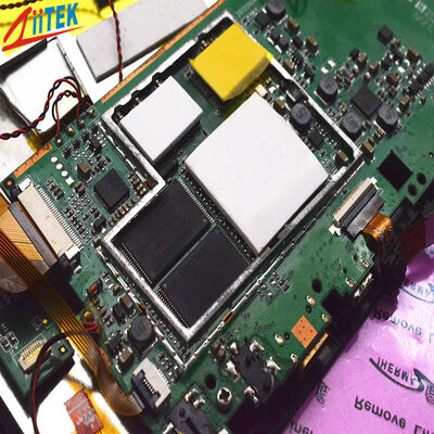 Miếng đệm khe hở nhiệt Vật liệu silicon có độ biến động thấp để tăng cường độ dẫn nhiệt trong các linh kiện điện tử và thiết bị quang học